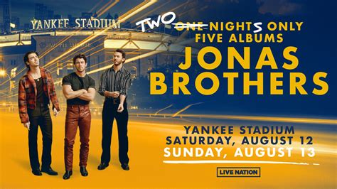 jonas brothers yankee stadium ticketmaster